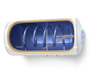 TESY BiLight 100 liter elektrische boiler met warmtewisselaar – horizontaal model