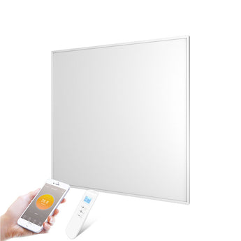 ECO 350W infraroodpaneel met wifi thermostaat en afstandsbediening budgetpaneel plug&play model
