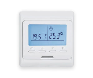 PH73 inbouw thermostaat – programmeerbaar, intern extern sensor, ideaal voor infrarood verwarming, elektrische vloerverwarming en infrarood panelen