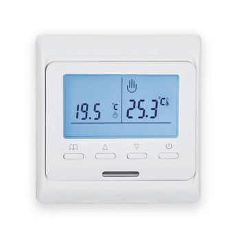 PH73 inbouw thermostaat – programmeerbaar, intern extern sensor, ideaal voor infrarood verwarming, elektrische vloerverwarming en infrarood panelen