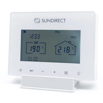 Sundirect smart lux thermostaat voor bediening van de infrarood panelen uit de Lux-pro serie