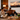 THERON ART infrarood fotoverwarming met skyline bij zonsondergang in een woonkamer