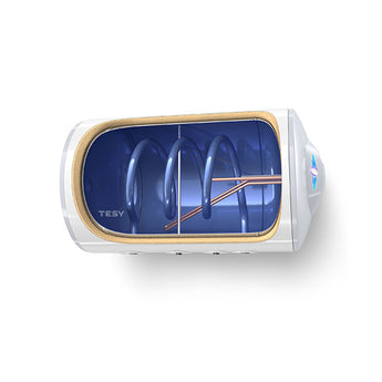 TESY BiLight 80 liter elektrische boiler met warmtewisselaar – horizontaal model