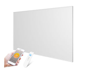 ECO 900W infraroodpaneel met wifi thermostaat en afstandsbediening budgetpaneel plug&play model