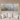 THERON ART 1000 infrarood fotoverwarming met schelpfoto, 60 × 150 cm, boven een bank