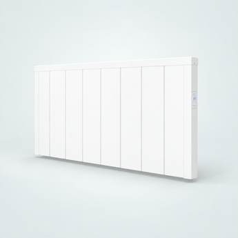 THERON Modern 2000W warmteopslagradiator in RAL 9003 signaalwit