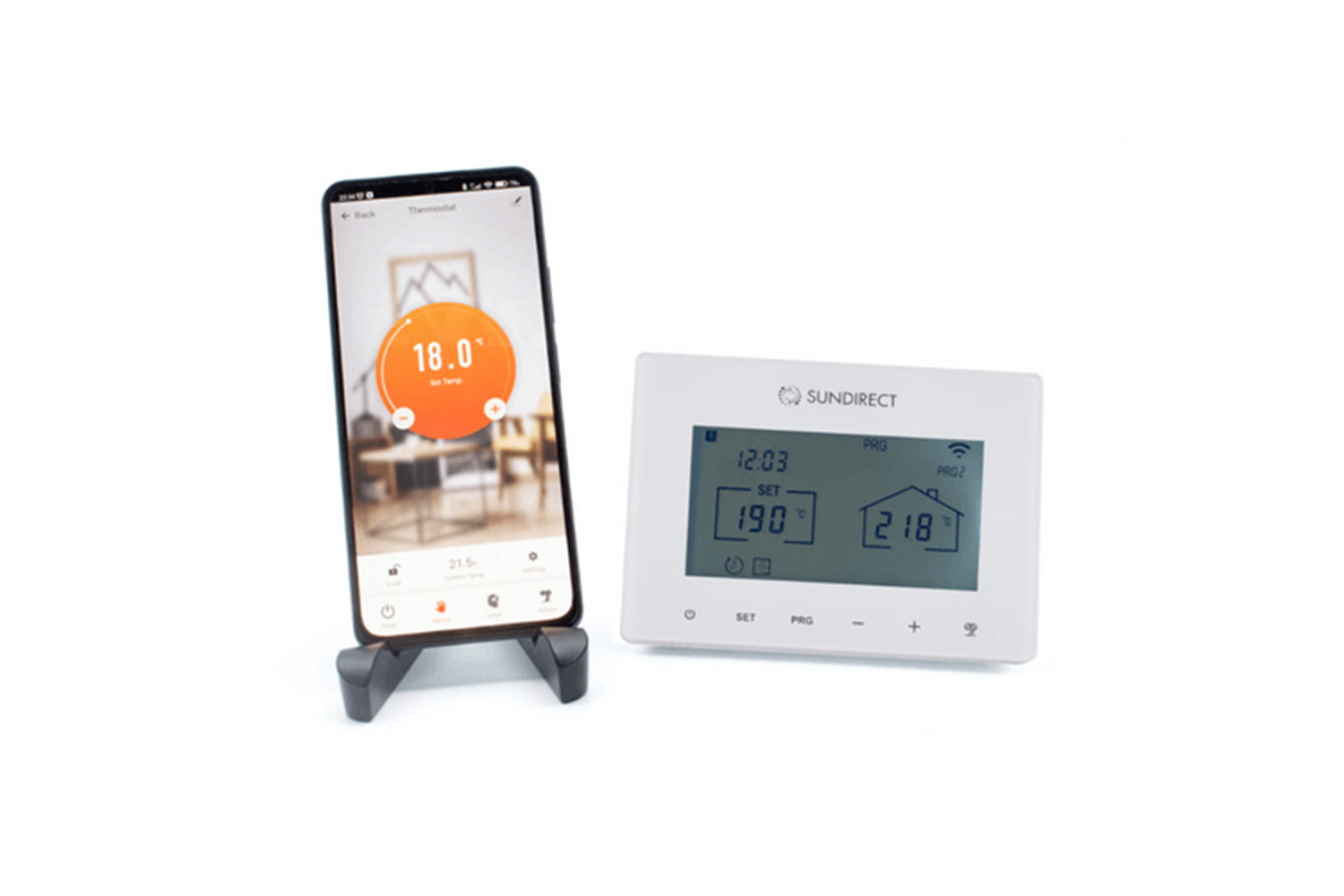 Sundirect smart pro thermostaat 2.0 wifi en app bediening