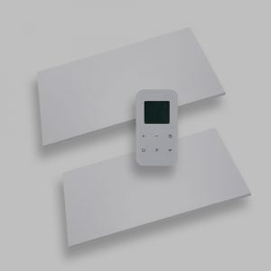 Paneel met thermostaat