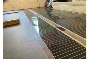 Elektrische vloerverwarming laminaat/pvc infrarood verwarming vloer