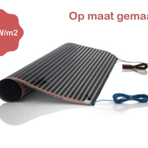 Elektrische vloerverwarming folie 100W/m² als vloerverwarming voor laminaat, pvc en lamelparket