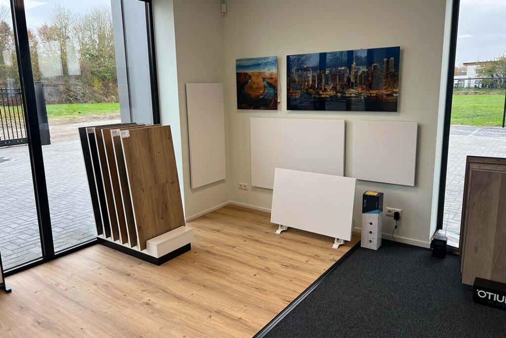 Infrarood panelen 1 Ecosun infrarood panelen showroom