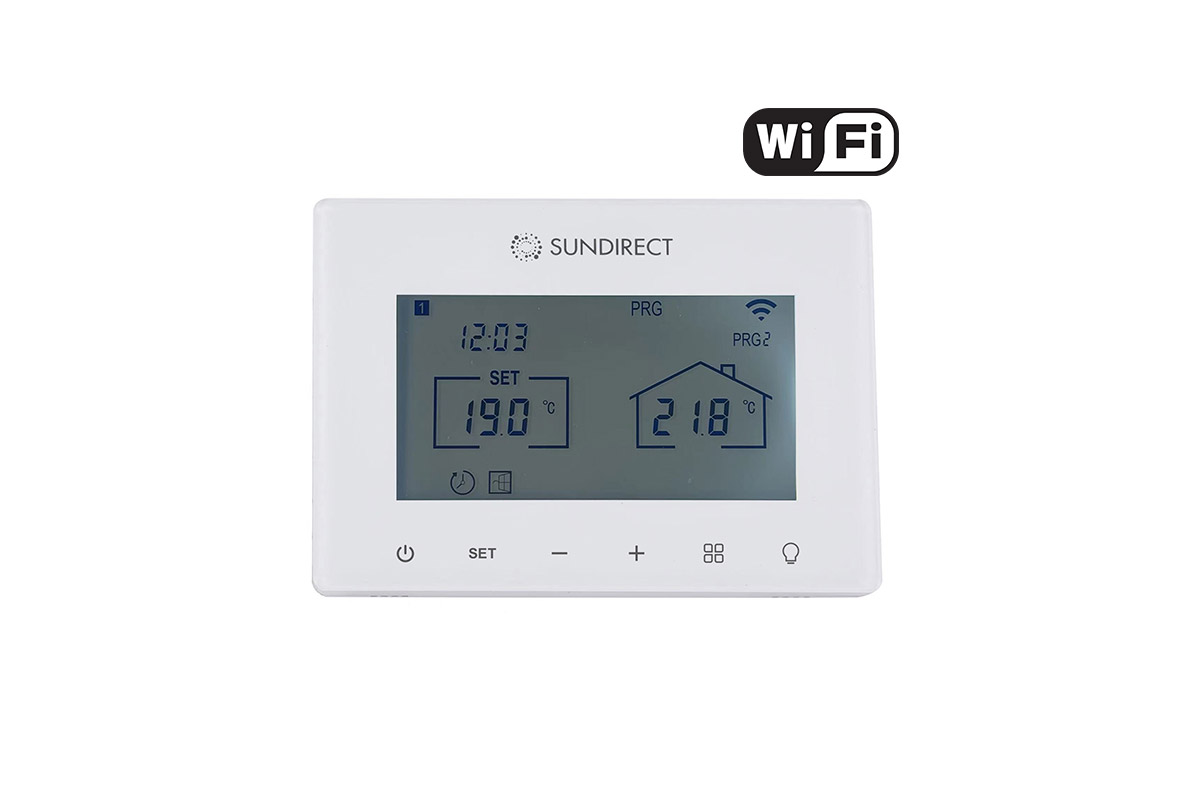 Sundirect smart lux pro thermostaat wifi en app voor lux-plus serie