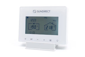 Sundirect smart lux thermostaat voor bediening van de infrarood panelen uit de Lux-pro serie