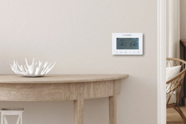 Sundirect smart lux thermostaat voor infrarood panelen met verlichting