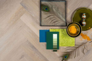 Otium PVC plak vloer Ava Herringbone sfeer