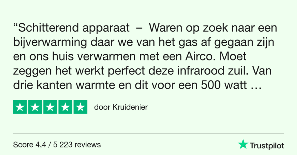 Trustpilot Review Kruidenier 1