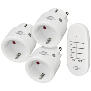 Draadloze-RF-stopcontactset-3-delig-3×2300W-Individueel-schakelbaar