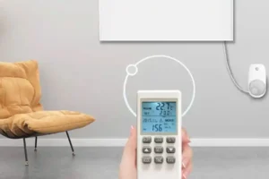 RF Thermostaat afstandsbediening met plug in ontvanger kopie